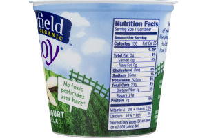 Stonyfield Organic O'Soy Yogurt Vanilla