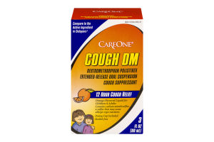 CareOne Cough DM Cough Suppressant 12 Hour Cough Relief