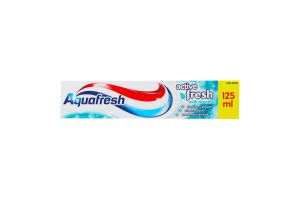 Паста зубна з фтором Заряд свіжості Aquafresh 125мл