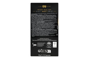 Кофе натуральный жареный молотый в капсулах Delizioso Espresso L'OR к/у 52г