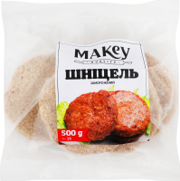 Шніцель заморожений Makey м/у 500г
