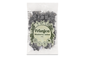 Кубики чорничні без цукру Frunica 100г