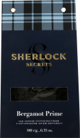 Чай черный крупнолистовой с натуральным маслом бергамота Бергамот Прайм Sherlock Secrets в/с м/у 180г