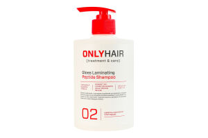 Шампунь ламінуючий з пептидами Treatment&Care Only Hair 500мл