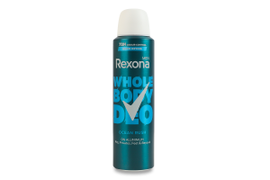 Дезодорант аэрозоль для всего тела Свежесть океана Rexona Men 150мл