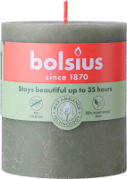 Свеча оливковая 8х6.8см №103668780370 Bolsius 1шт