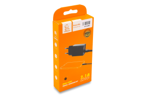 Пристрій зарядний мережевий 2,1A 2USB білий Denmen