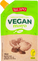 Соус майонезний 50% Vegan mayo Щедро д/п 190г