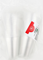 Стаканы одноразовые 180мл ТМ "1" 50шт