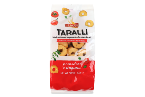 Крекер La Mole Тараллі з томатами та орегано