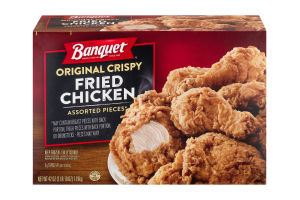 Banquet Original Crispy Fried Chicken Assorted Pieces