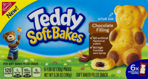 Teddy Soft Bakes Chocolate Filling - 6 CT