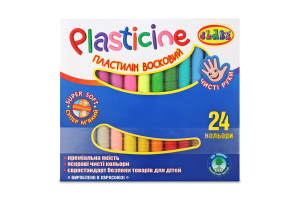 Пластилін Class Чисті руки 24 шт. ECO 7629С 400 г
