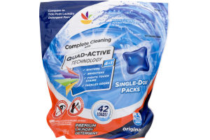 Ahold Complete Cleaning with Quad-Active Technology Laundry Detergent Original - 42 CT