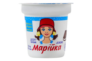 Десерт 5% творожный с какао Марійка ст 150г