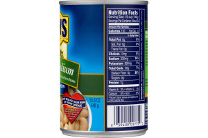 BUSH'S BEST Reduced Sodium Great Northern Beans