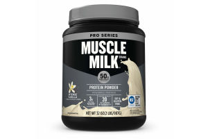 Muscle Milk Pro Series Protein Powder, Intense Vanilla, 50g Protein, 2 Lb