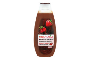 Крем-гель для душу Chocolate&Strawberry Fresh Juice 400мл