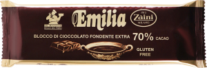Шоколад чорний Emilia 70%