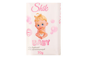 Мыло туалетное для детей с первых дней жизни Baby Shik 70г