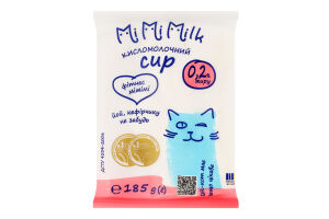 Сир кисломолочний 0.2% Mimimilk м/у 185г