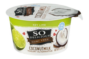 So Delicious Dairy Free Coconut Milk Yogurt Alternative Key Lime