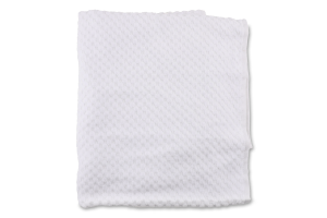 Рушник Дамаск білий махровий велюр 50*90см 550г/м2 ГМ Текстайл