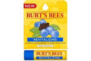 Burt's Bees Revitalizing Lip Balm with Blueberry & Dark Chocolate