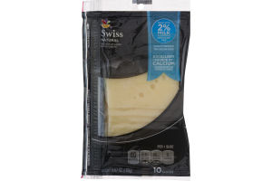 Ahold Swiss Cheese Deli Style Sliced