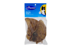 Companion Dog Treats Oven Roasted Pig Ears - 4 CT