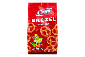 Соломка фігурна солена Brezel Croco м/у 80г
