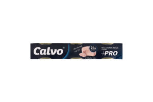 Тунец в собственном соку +Pro Calvo к/у 3х65г