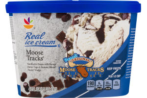 Ahold Real Ice Cream Moose Tracks
