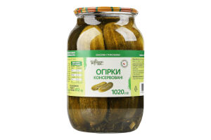 Конс Огірки Українська Зірка 1020 г /СКО