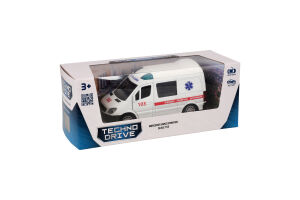 Автомодель для детей от 3лет №250295 Скорая помощь Mercedes-Benz Sprinter TechnoDrive 1шт