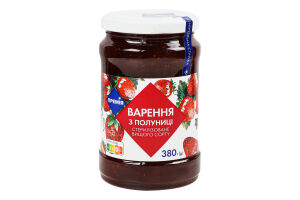 Полуниця варення упак., 0,380 Премія