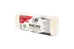 Масло сладкосливочное 82.5% Экстра Lago м/у 200г