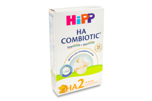 Суміш суха для дітей від 6міс гіпоалергенна 2 Combiotic HA Hipp к/у 350г