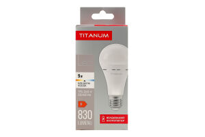 Лампа акумуляторна TITANUM A68 9W E27 230V
