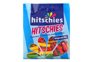 Цукерки фруктові жувальні у цукровій глазурі Original Mix Hitschies м/у 125г