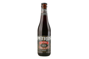 Пиво 0.33л 8.5% темное нефильтрованное пастеризованное Cherry Chocolate Nitro Quad Petrus бут