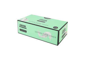 Салфетки бумажные 3-х слойные 200х190мм Snow Panda 90шт