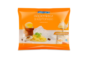 Вареники замороженные с картофелем Геркулес м/у 400г