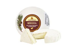 Сир 35% м'який з білою пліснявою та хвоєю ялини Віхола Сироман кг