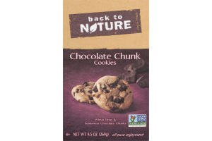 Back to Nature Cookies Chocolate Chunk