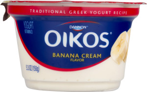 Dannon Oikos Yogurt Banana Cream