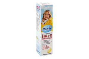 Вітаміни шипучі Mivolis Zink+C