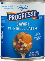 Progresso Light Savory Vegetable Barley Soup