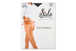 Колготи жіночі Top Tension неро 40ден р.4 Siela
