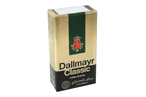 Кофе жареный молотый Classic Dallmayr м/у 250г